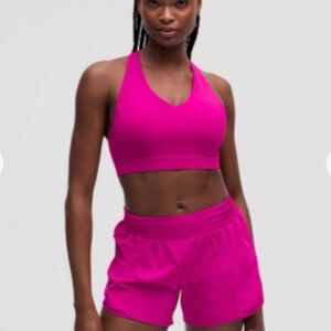 NWOT Lululemon Envital Bra *Medium Support, D/DD Cup Ripened Raspberry Size 12